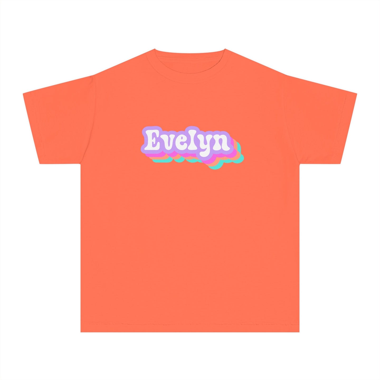 Retro Kids Name Shirt, Personalized Kids Shirt, Personalized Girl Name Shirt, Custom Name Boy Girl Tshirt, Custom Girl Tee, Custom Boy Tee